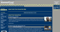 Desktop Screenshot of oldsite.gamesfirst.com